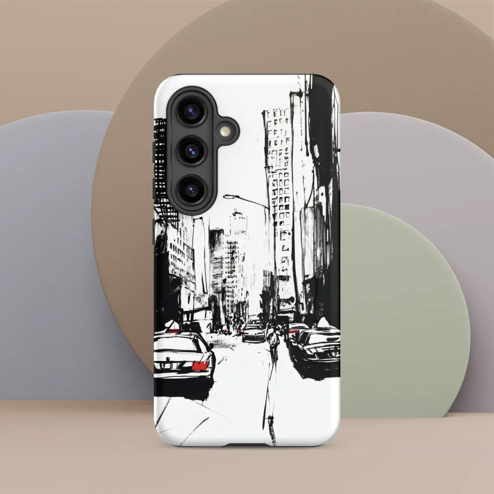Urban Pulse: A Monochromatic Journey