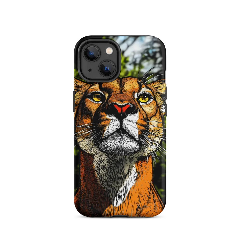 Regal Gaze: The Lioness in Focus
