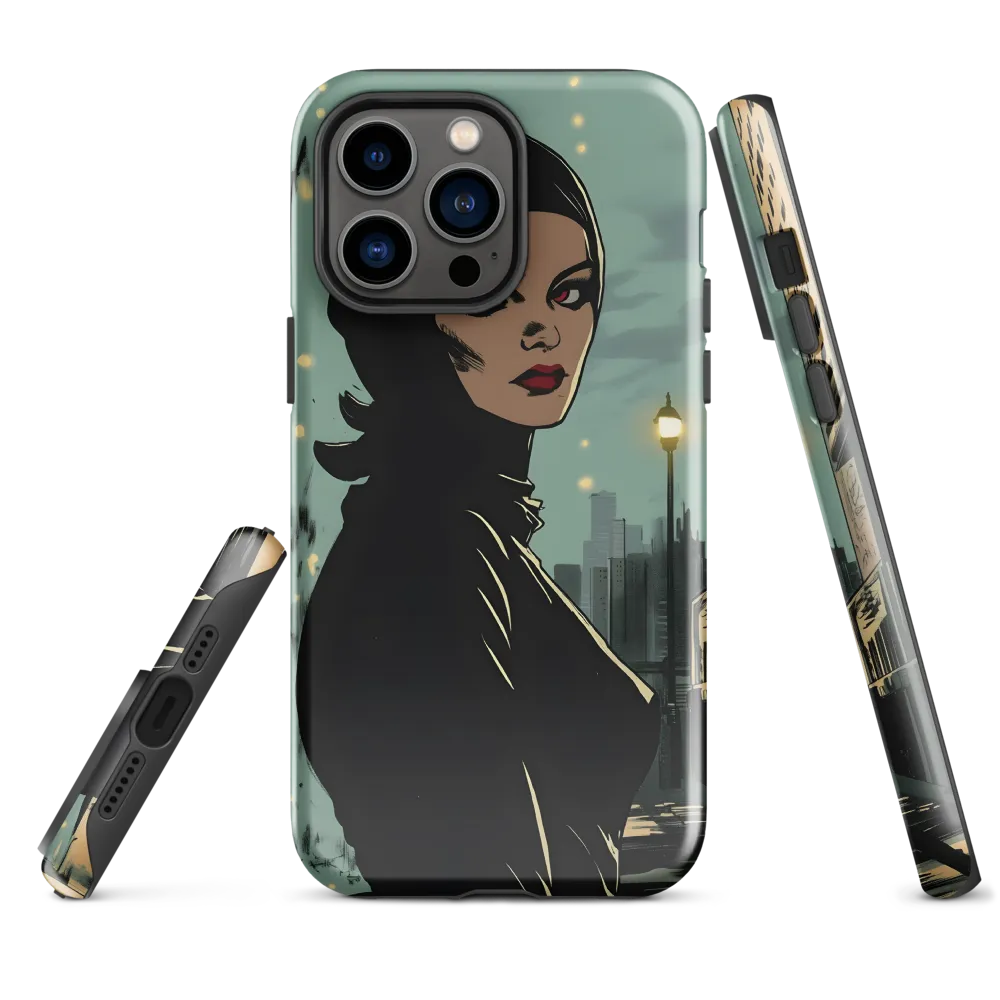 Shadows of Intrigue | Phone Case |  14 Pro Max | Tough Case | Glossy