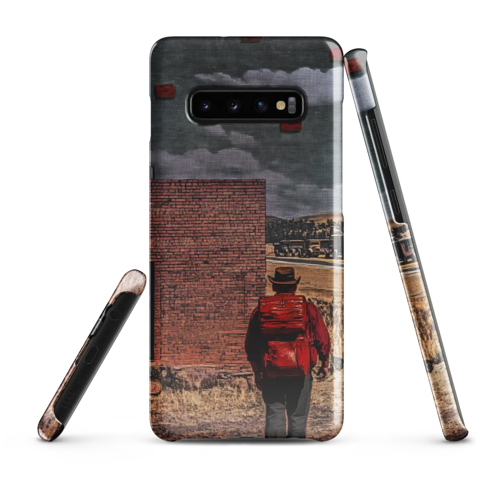 Journey Through a Surreal Landscape | Phone Case |  S10 Plus | Snap Case | Glossy