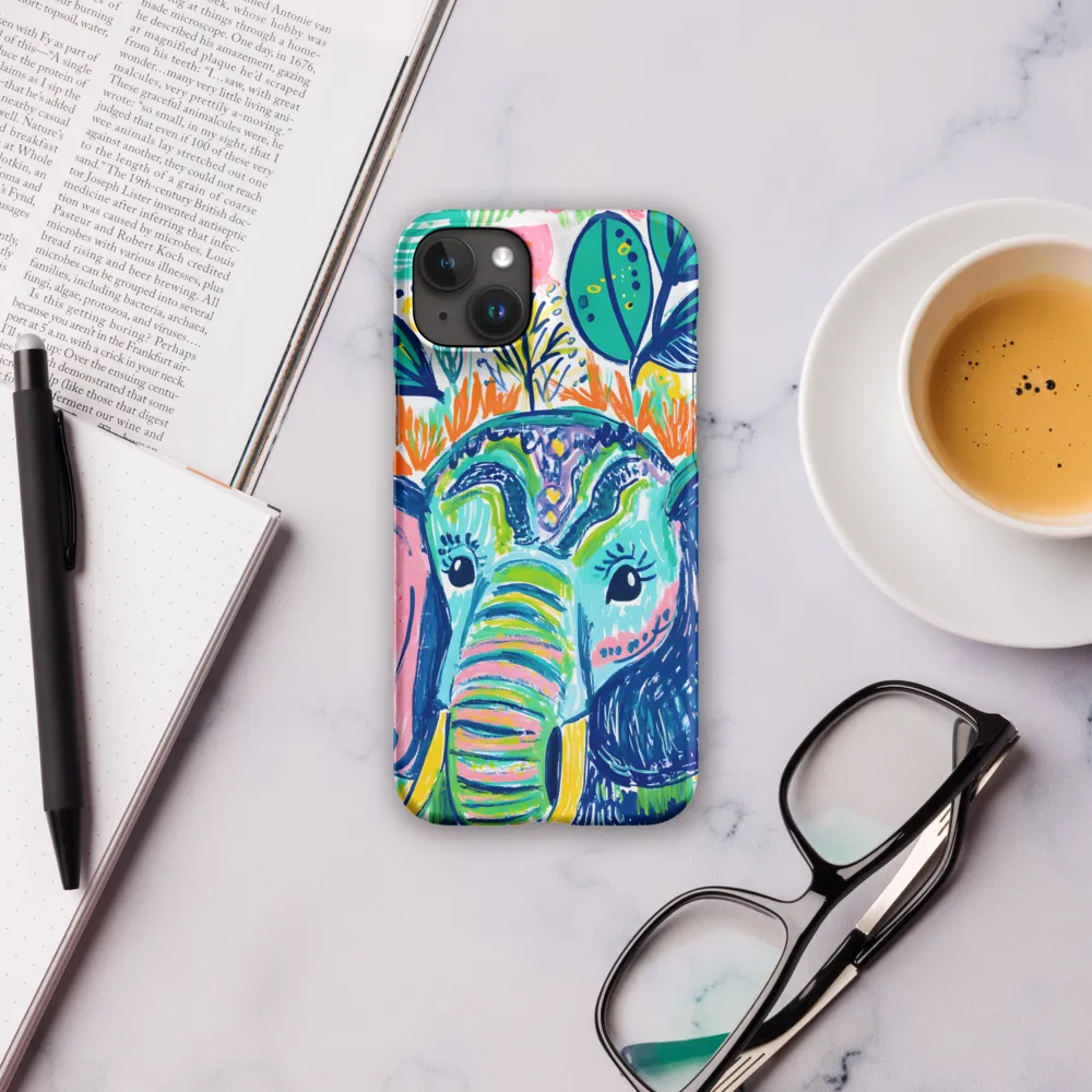 Whimsical Elephant Portrait