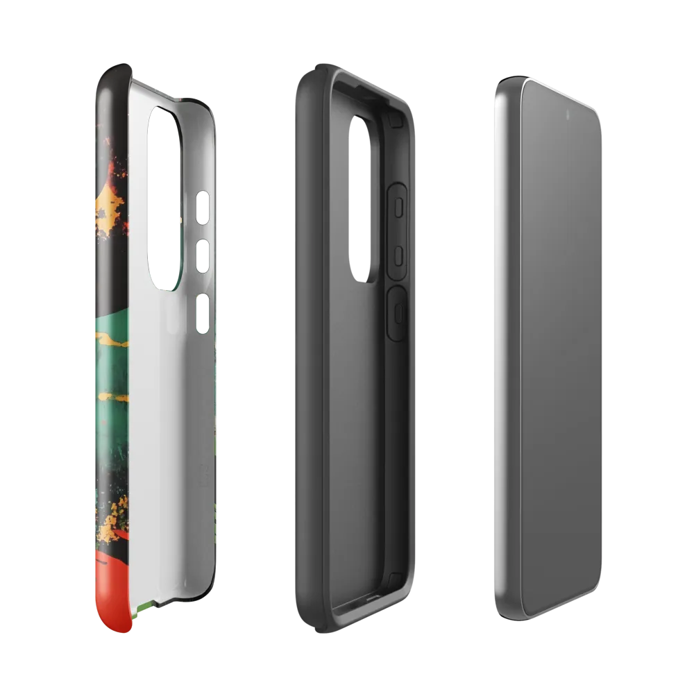 Journey Through the Cosmic Canvas | Phone Case |  S23 | Tough Case | Glossy