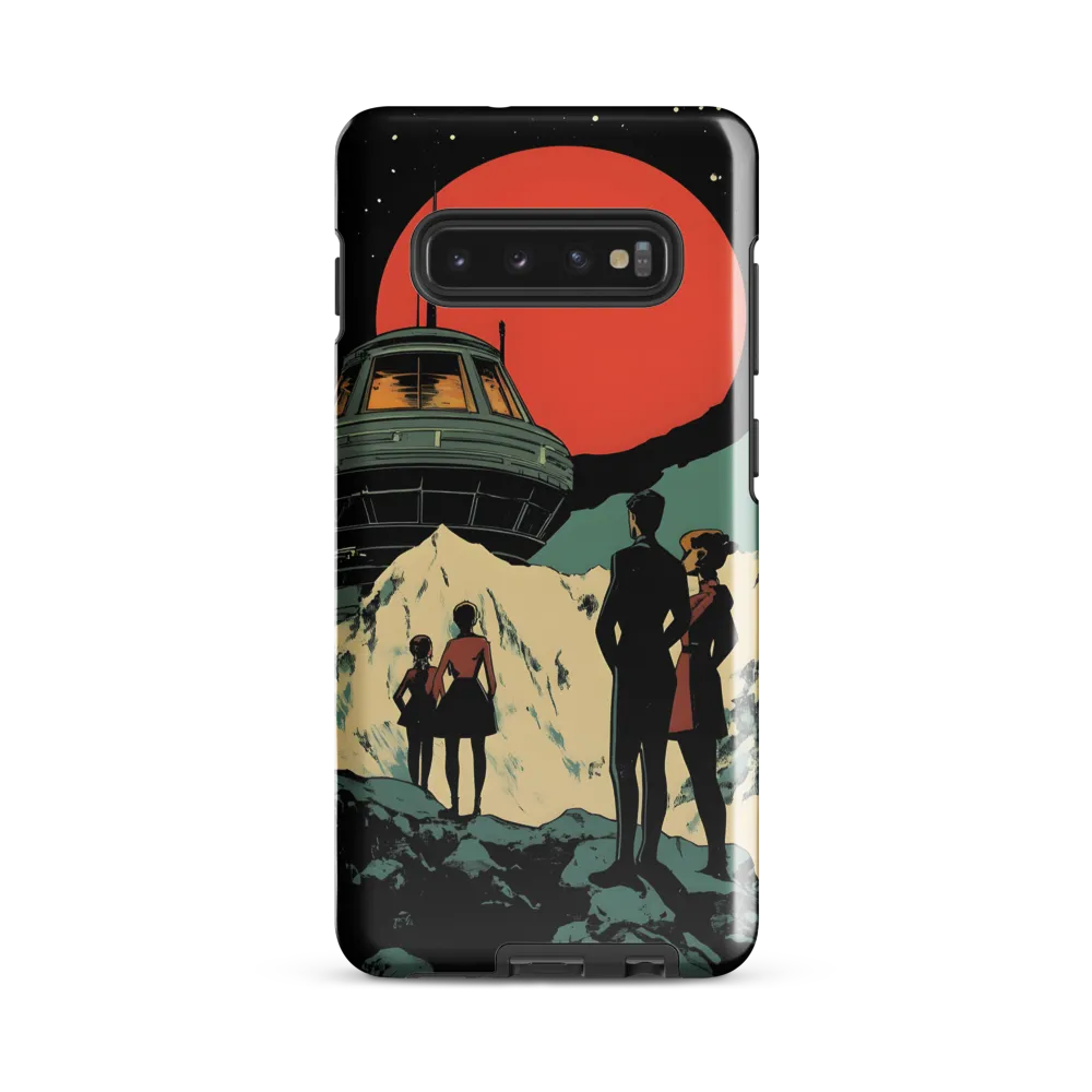 Echoes of a Red Sun | Phone Case |  S10 Plus | Tough Case | Glossy