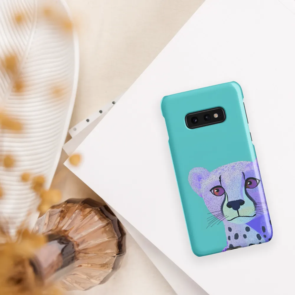 Curious Cheetah | Phone Case |  S10e | Snap Case | Matte