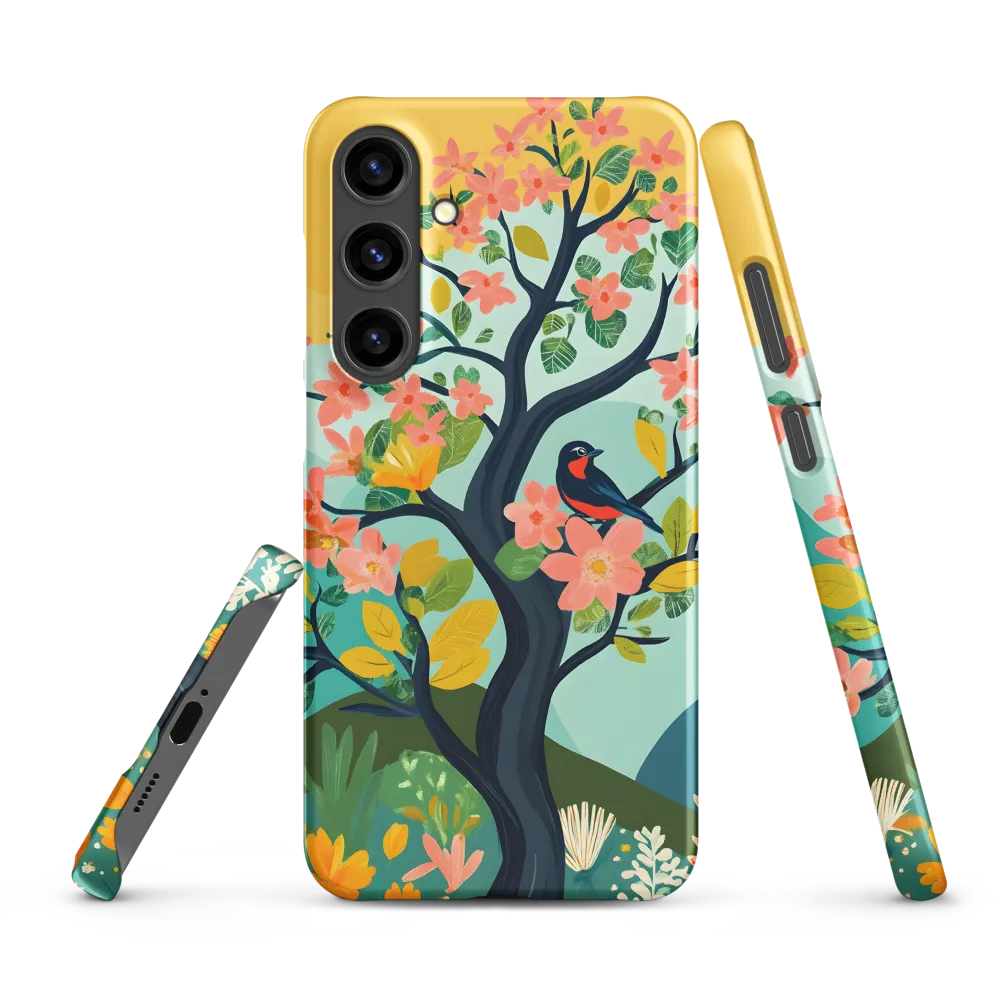 Spring Blossoms: A Serene Encounter