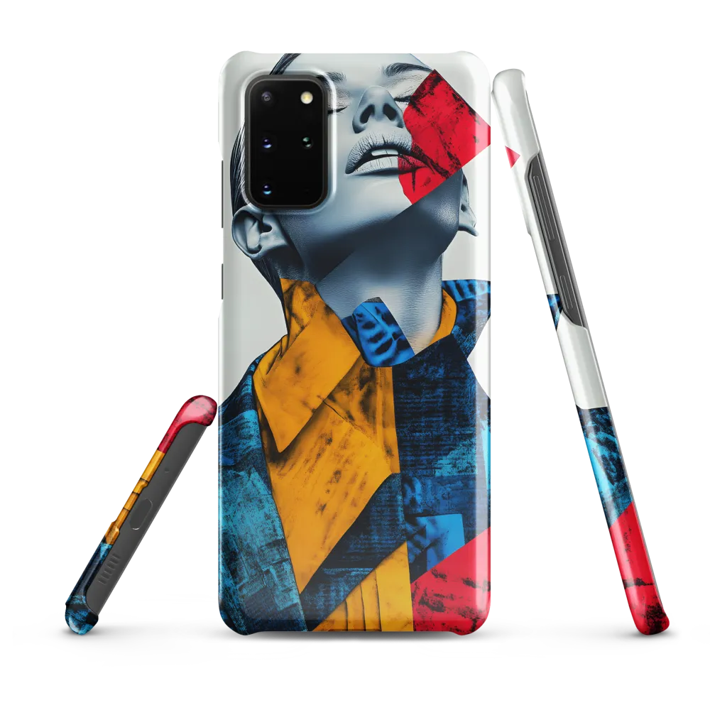 Fragmented Confidence: A Surreal Fashion Portrait