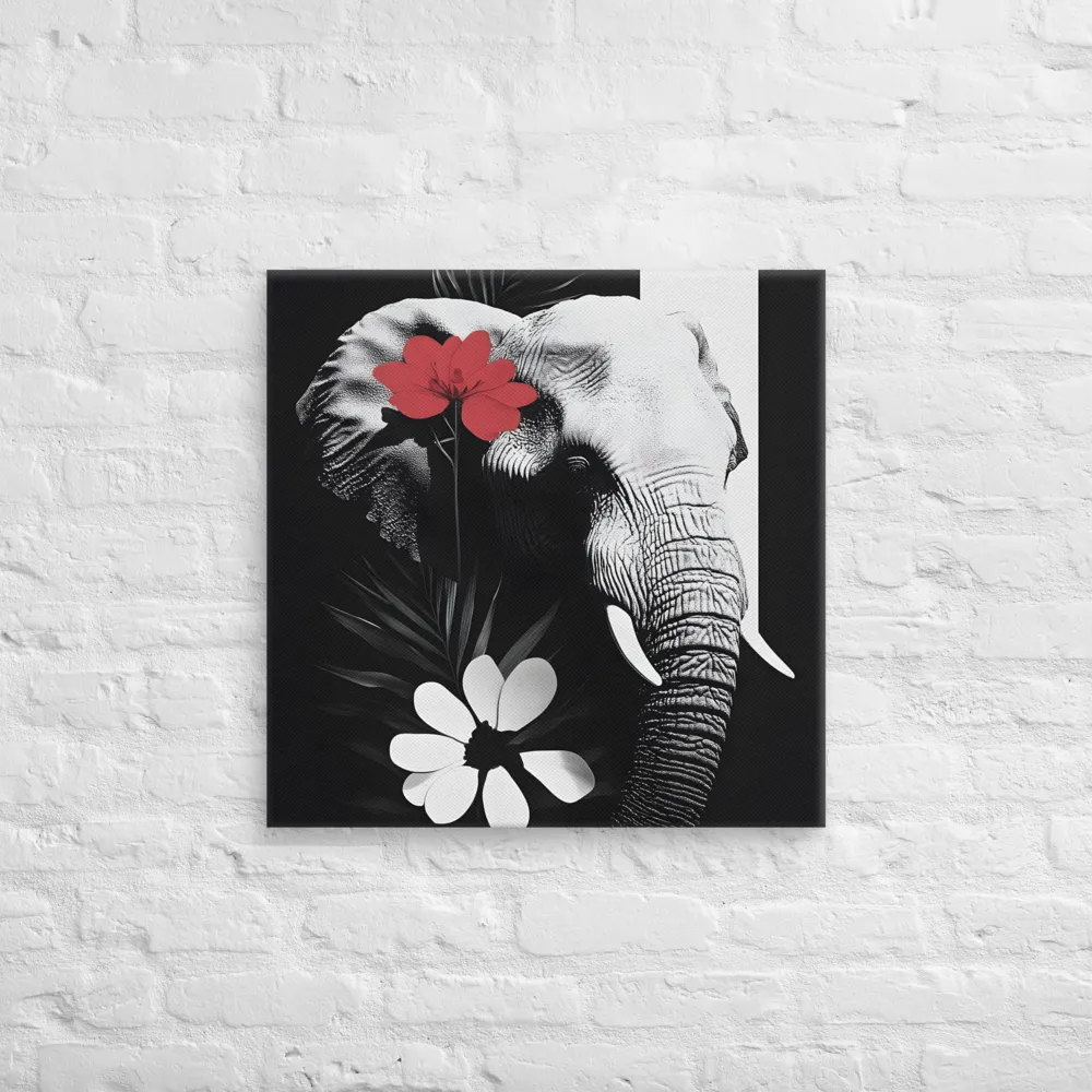 Elephant Harmony | Canvas | 24″×24″