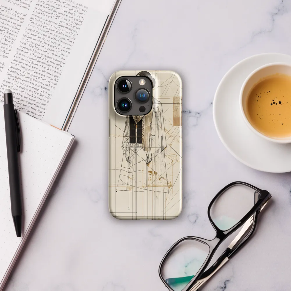 Elegance in Lines | Phone Case |  15 Pro | Snap Case | Glossy
