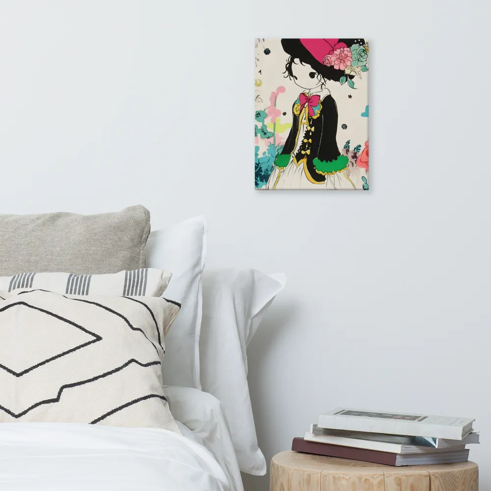 Whimsical Garden Reverie | Canvas | 12″×16″