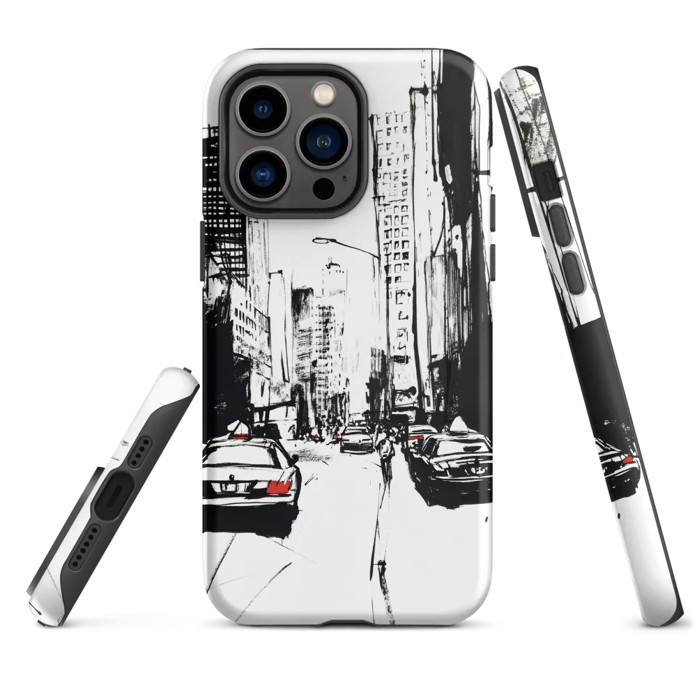 Urban Pulse: A Monochromatic Journey