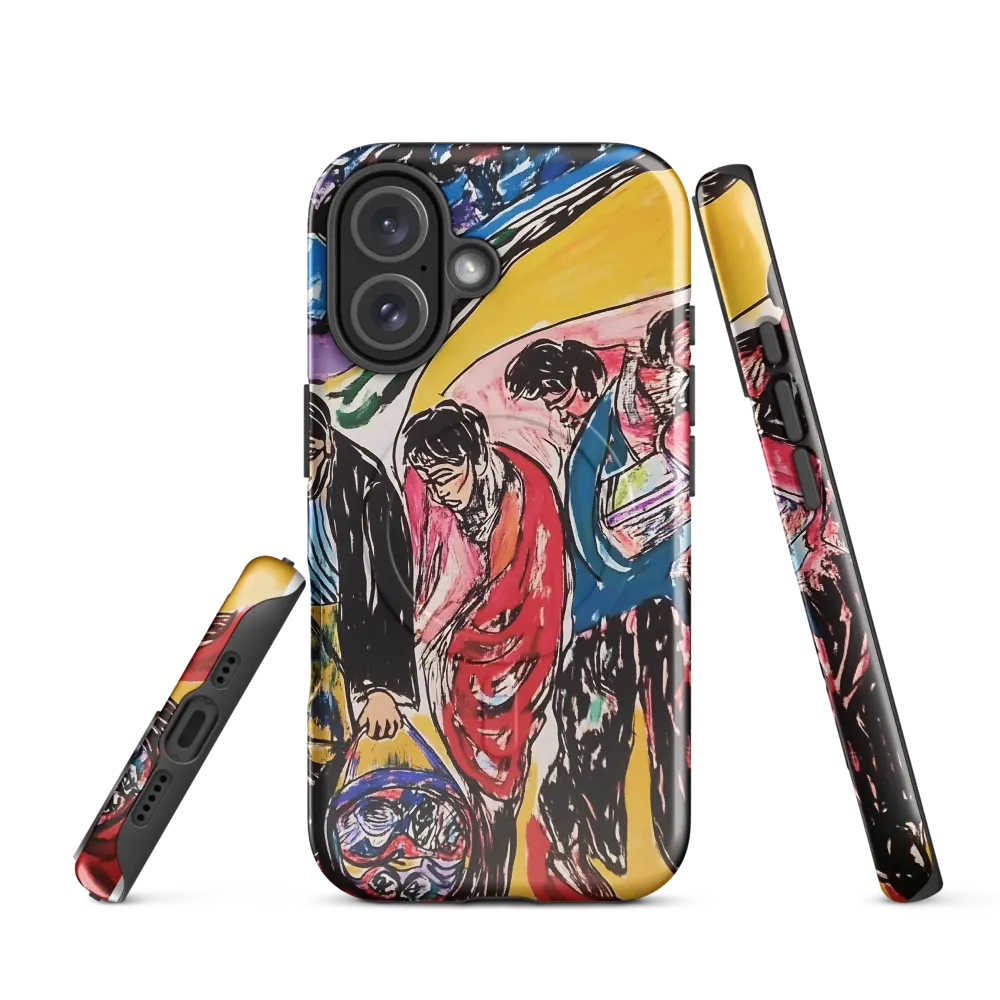 Women of the Market | Phone Case |  16 | MagSafe® Tough Case | Glossy