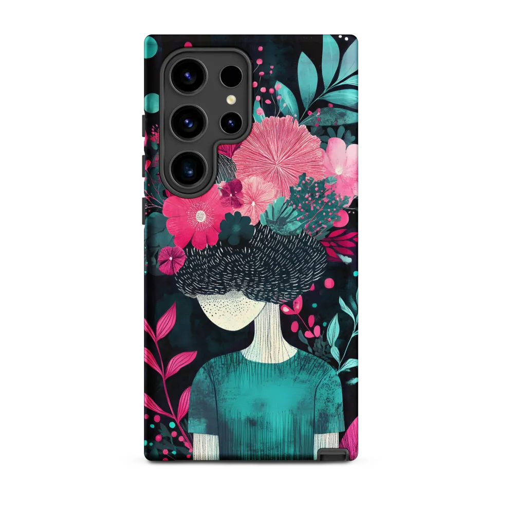 Floral Harmony: A Portrait of Serenity