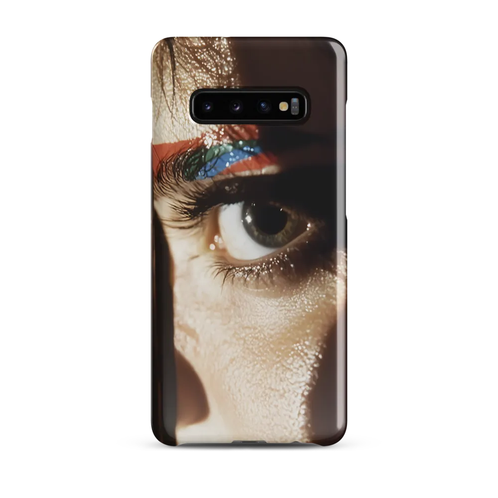 The Intensity of Gaze | Phone Case |  S10 Plus | Snap Case | Glossy