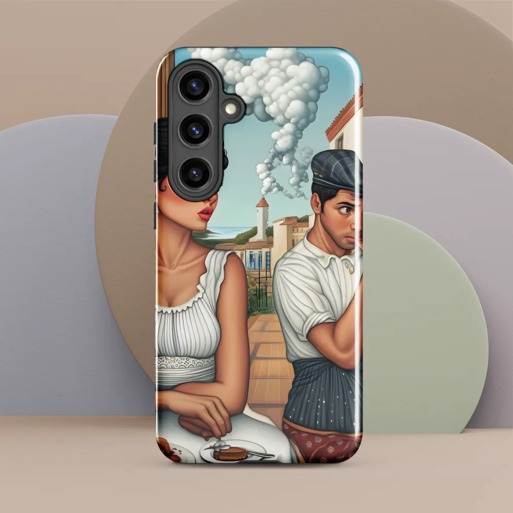 Tension Between Worlds | Phone Case |  S24 Plus | Tough Case | Glossy