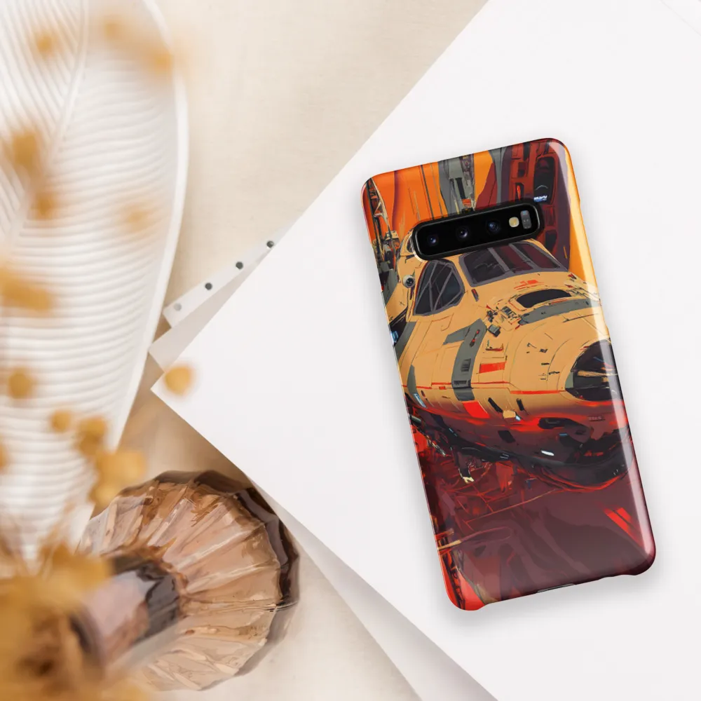 Futuristic Vessel: A Glimpse into Tomorrow | Phone Case |  S10 Plus | Snap Case | Glossy