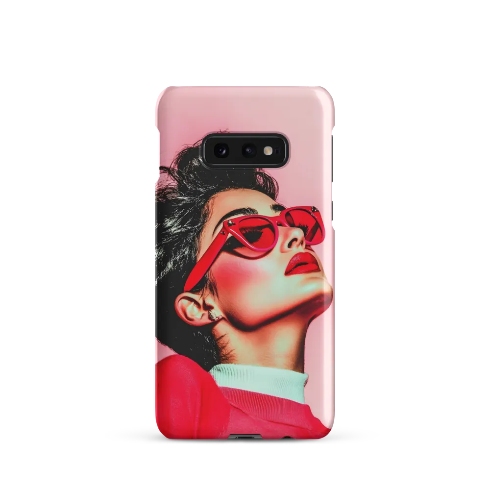 Striking Confidence in Red | Phone Case |  S10e | Snap Case | Matte