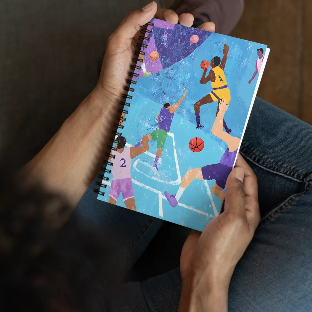 The Pulse of the Game | Spiral Notebook