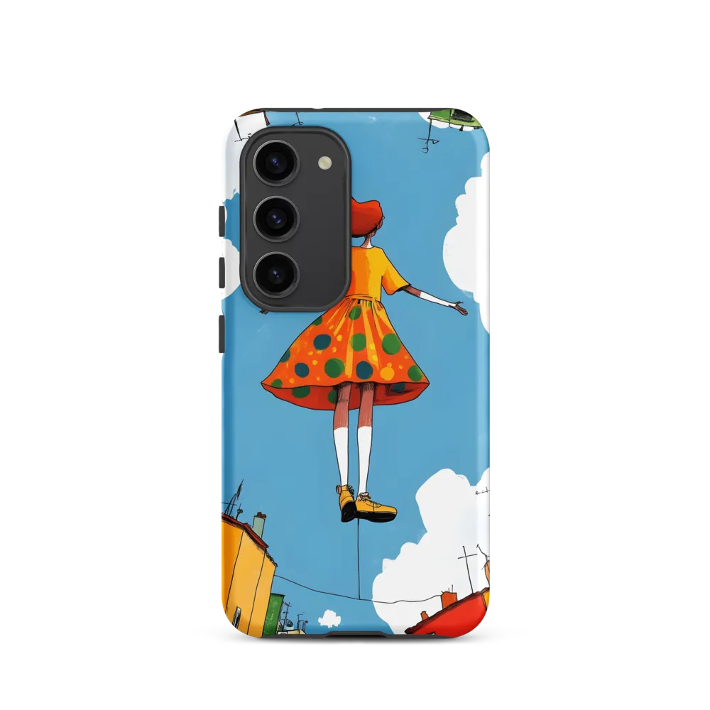 Floating Dreams in a Colorful Sky