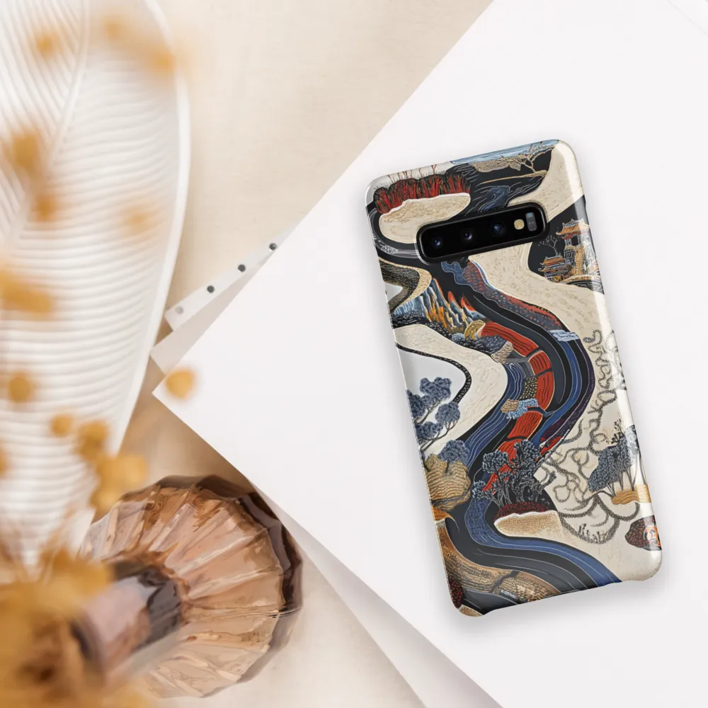 Flow of Tranquility | Phone Case |  S10 Plus | Snap Case | Glossy