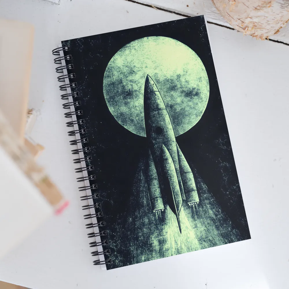 Cosmic Ascent | Spiral Notebook