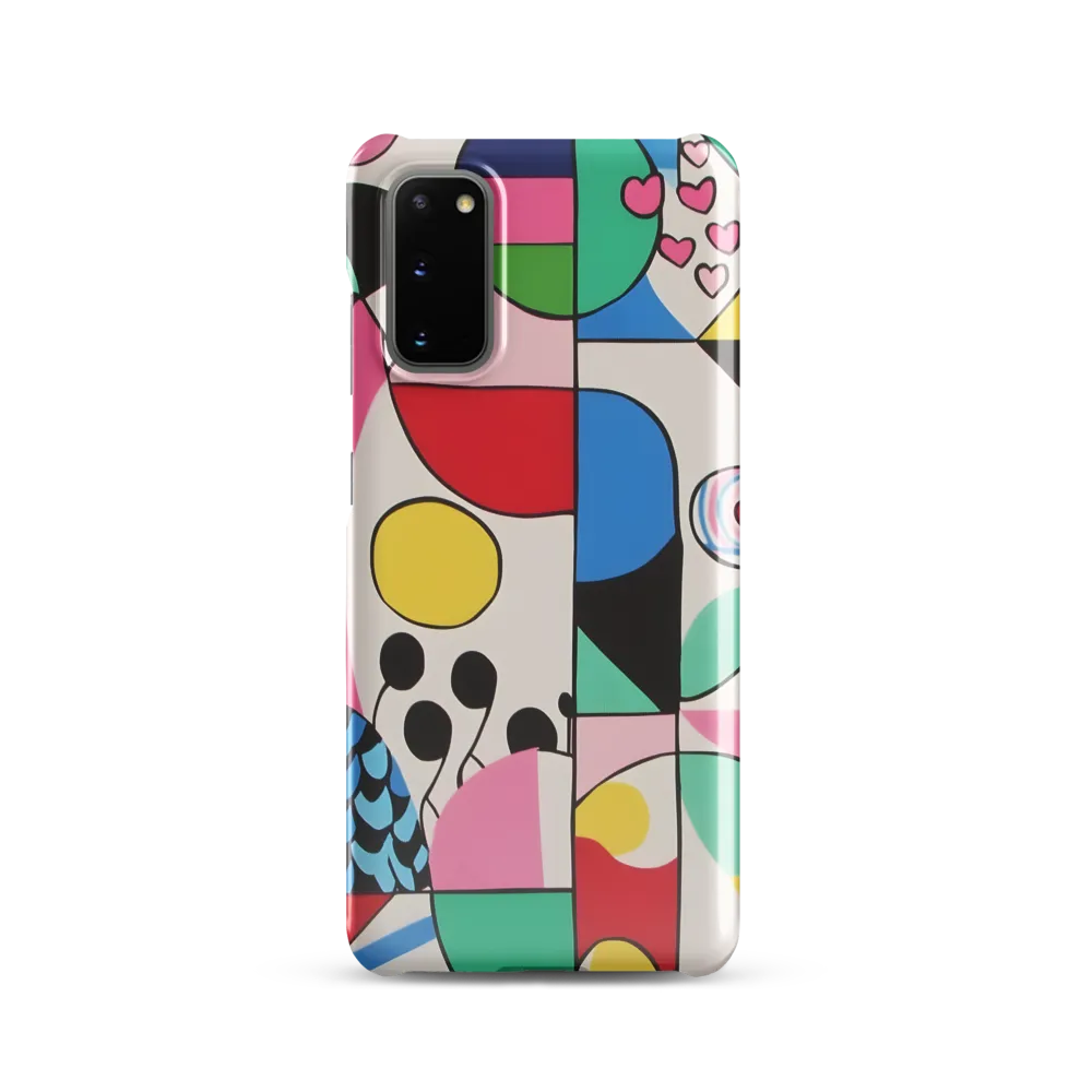 Dynamic Interplay of Shapes | Phone Case |  S20 | Snap Case | Glossy