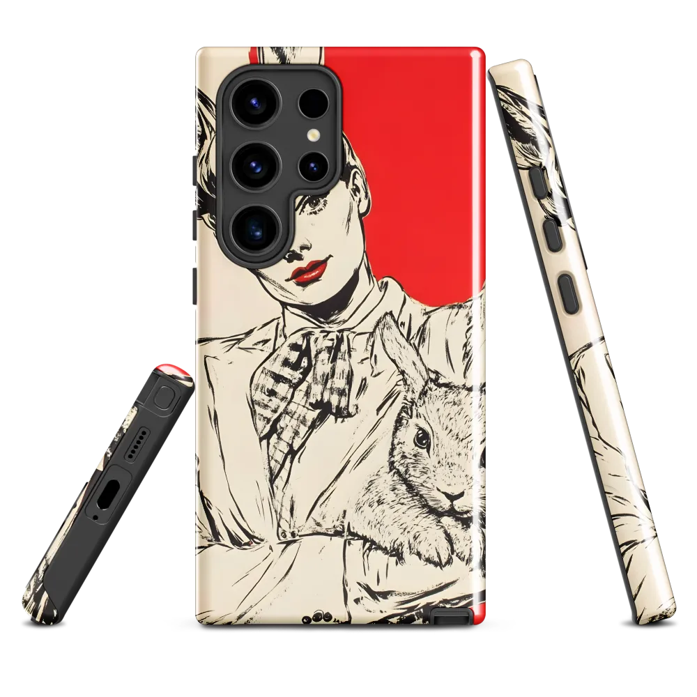 Whimsical Elegance: The Rabbit Lady