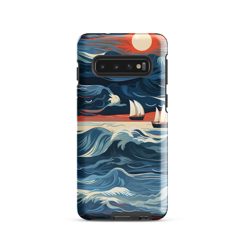 Ocean Whispers: A Voyage at Dusk
