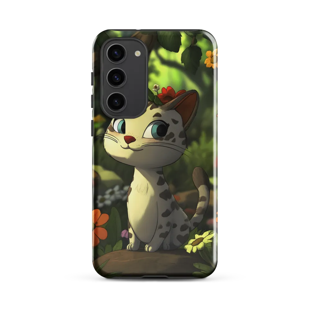 Whimsical Forest Cat