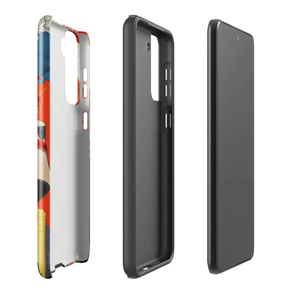Eruption of Power | Phone Case |  S21 Plus | Tough Case | Glossy