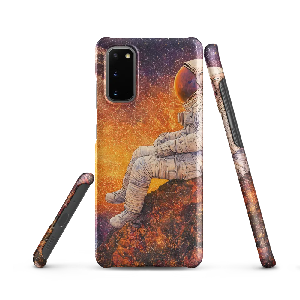 Cosmic Contemplation | Phone Case |  S20 | Snap Case | Matte