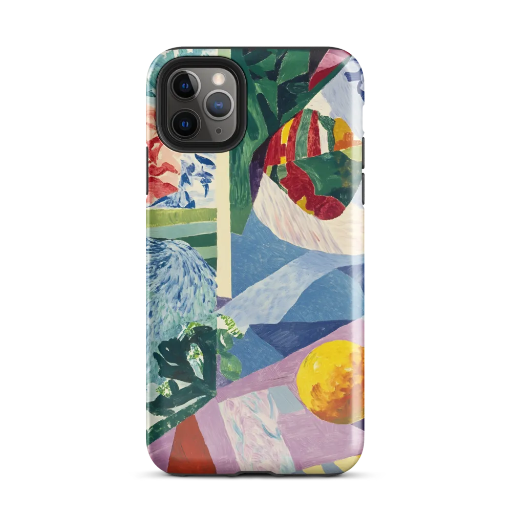 Playful Harmony in Color and Form | Phone Case |  11 Pro Max | Tough Case | Glossy