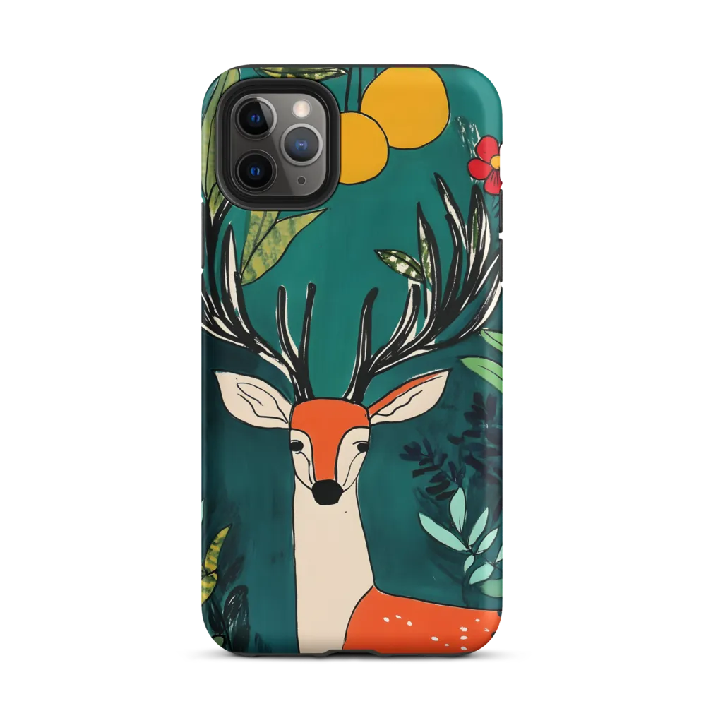 Nature's Embrace: The Majestic Deer | Phone Case |  11 Pro Max | Tough Case | Matte