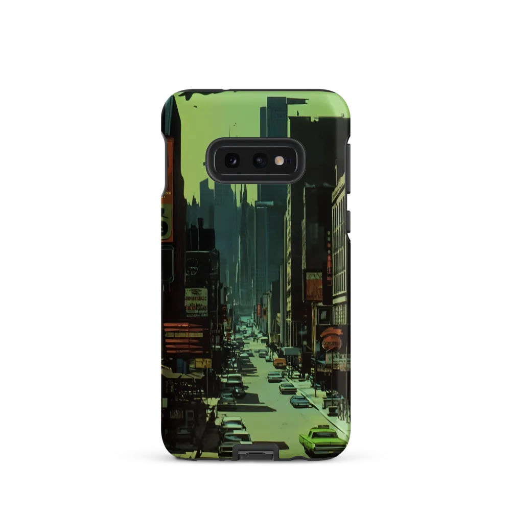 Nostalgic Futurism in Urban Splendor | Phone Case |  S10e | Tough Case | Matte