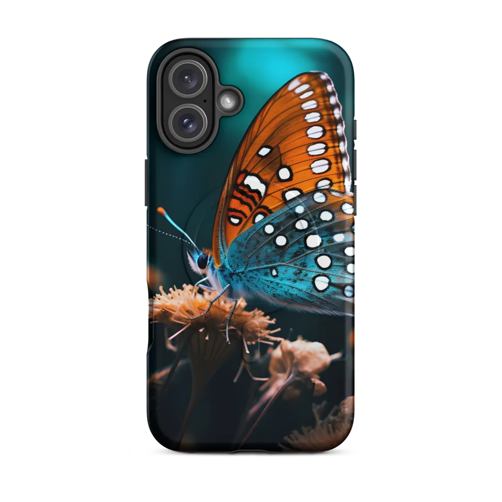 Whispers of Color: The Butterfly's Embrace
