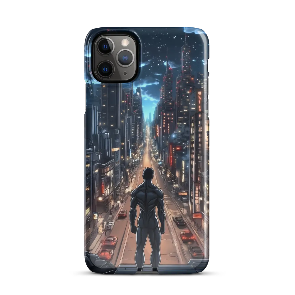 Urban Vigilance: A Hero's Watch | Phone Case |  11 Pro Max | Snap Case | Glossy