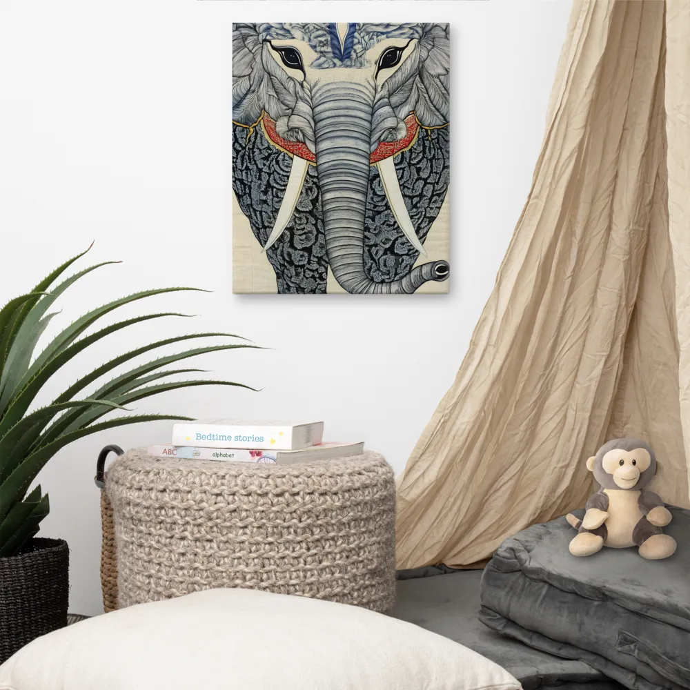 Majesty of the Elephant | Canvas | 16″×20″