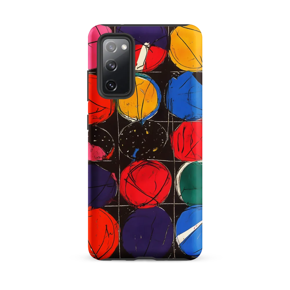 Colorful Circles in Abstract Harmony | Phone Case |  S20 FE | Tough Case | Matte