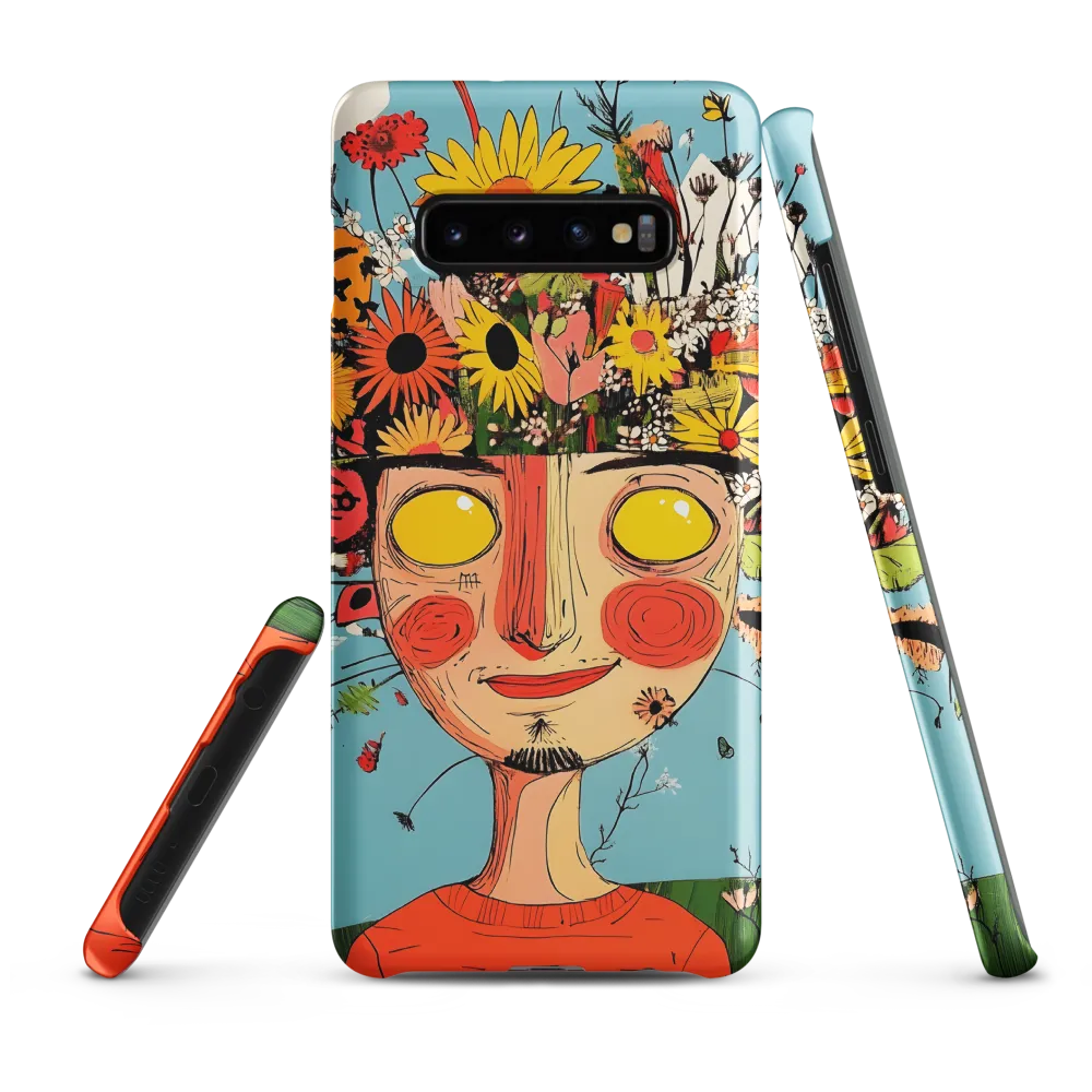 Whimsical Bloom | Phone Case |  S10 Plus | Snap Case | Matte
