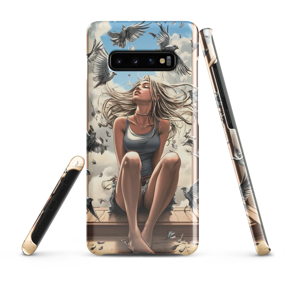 Embracing Freedom | Phone Case |  S10 Plus | Snap Case | Glossy