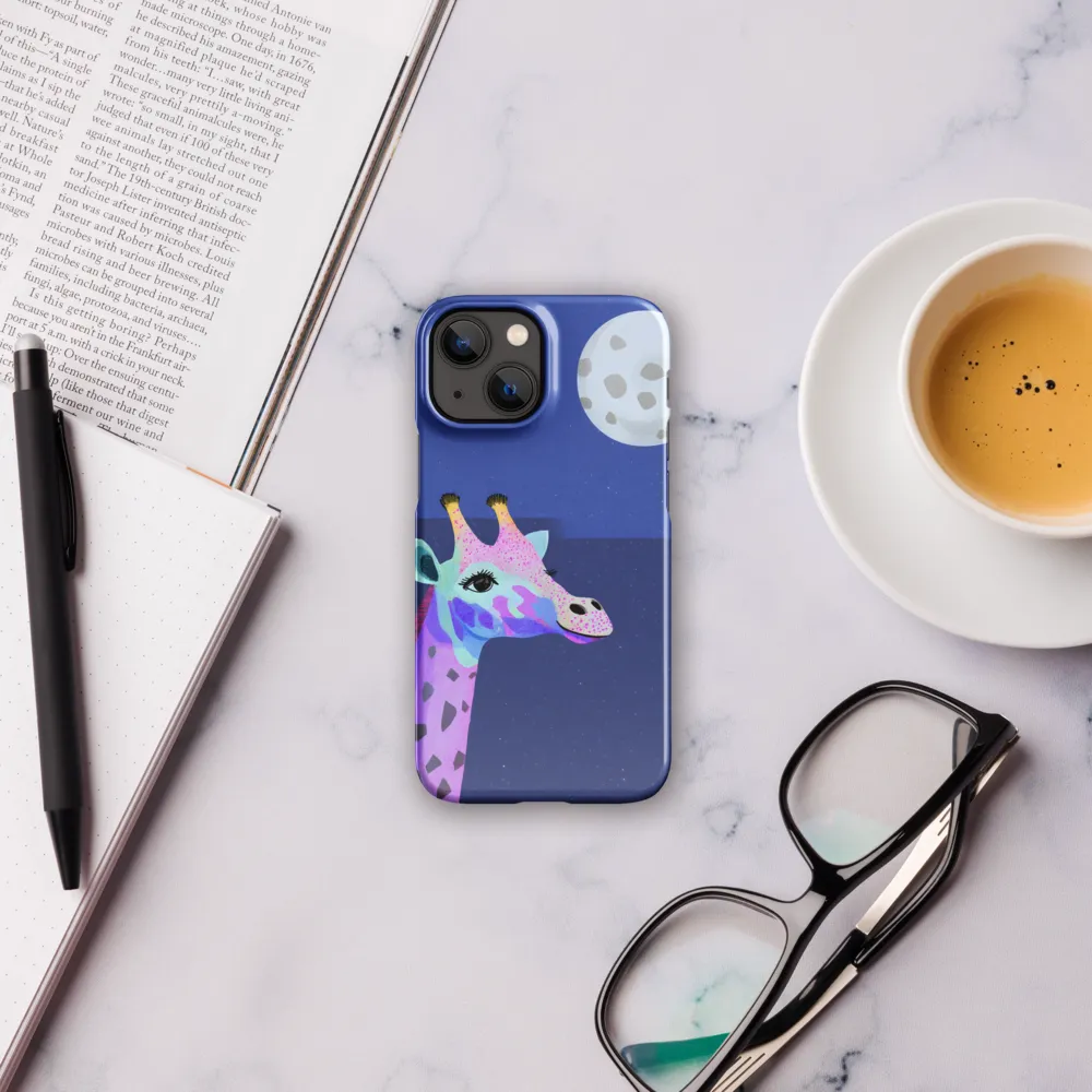 Whimsical Giraffe Under the Stars