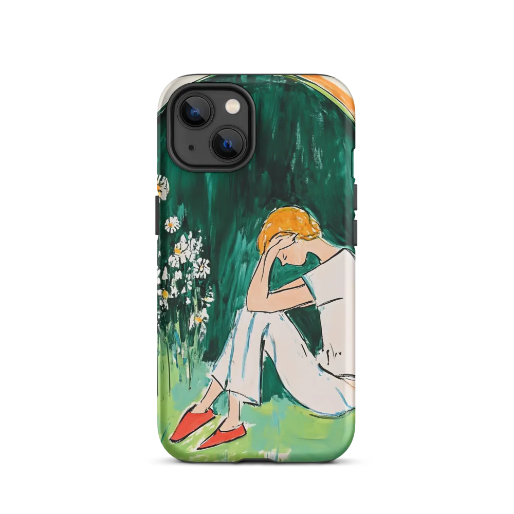 Silent Sorrow | Phone Case |  13 | Tough Case | Matte