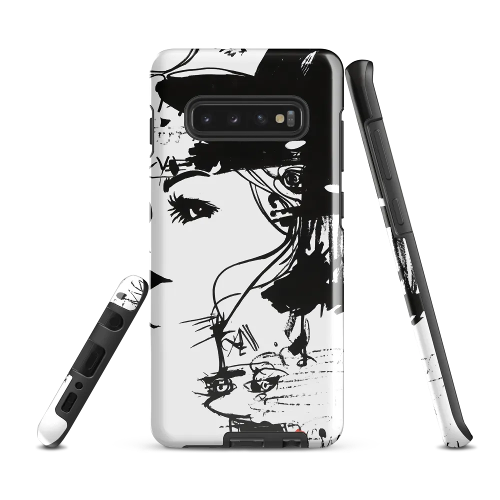 Enigmatic Elegance | Phone Case |  S10 Plus | Tough Case | Glossy