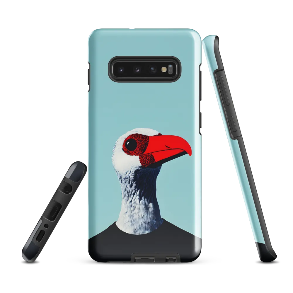 The Surreal Avian Portrait | Phone Case |  S10 Plus | Tough Case | Glossy