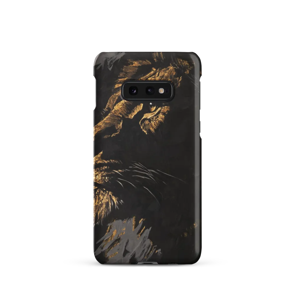 Majestic Gaze: The Golden Lion