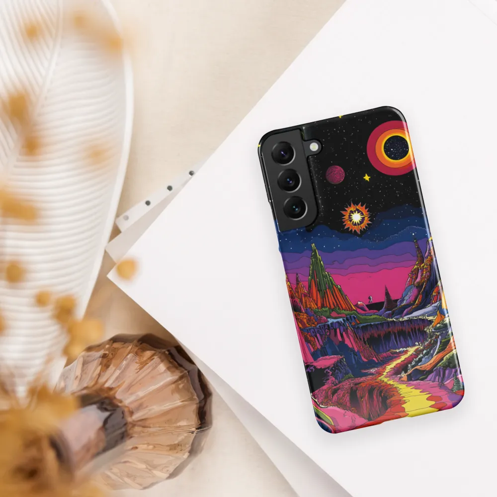 Galactic Wonders: A Journey Through an Alien Landscape