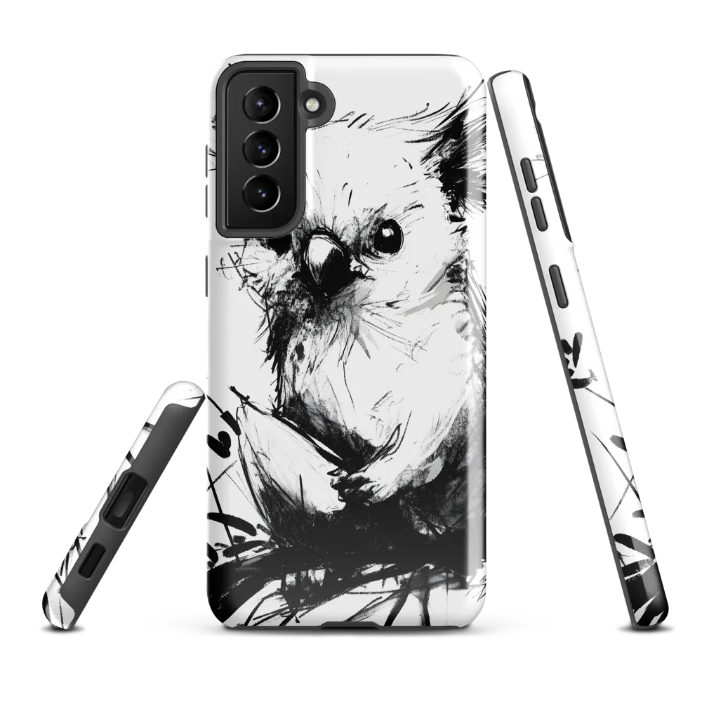 Whimsical Koala in Ink