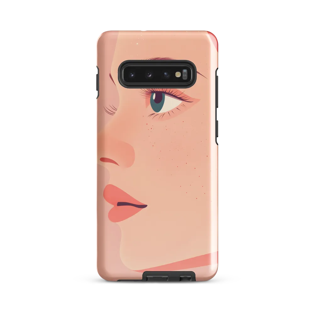 Serenity in Profile | Phone Case |  S10 Plus | Tough Case | Glossy