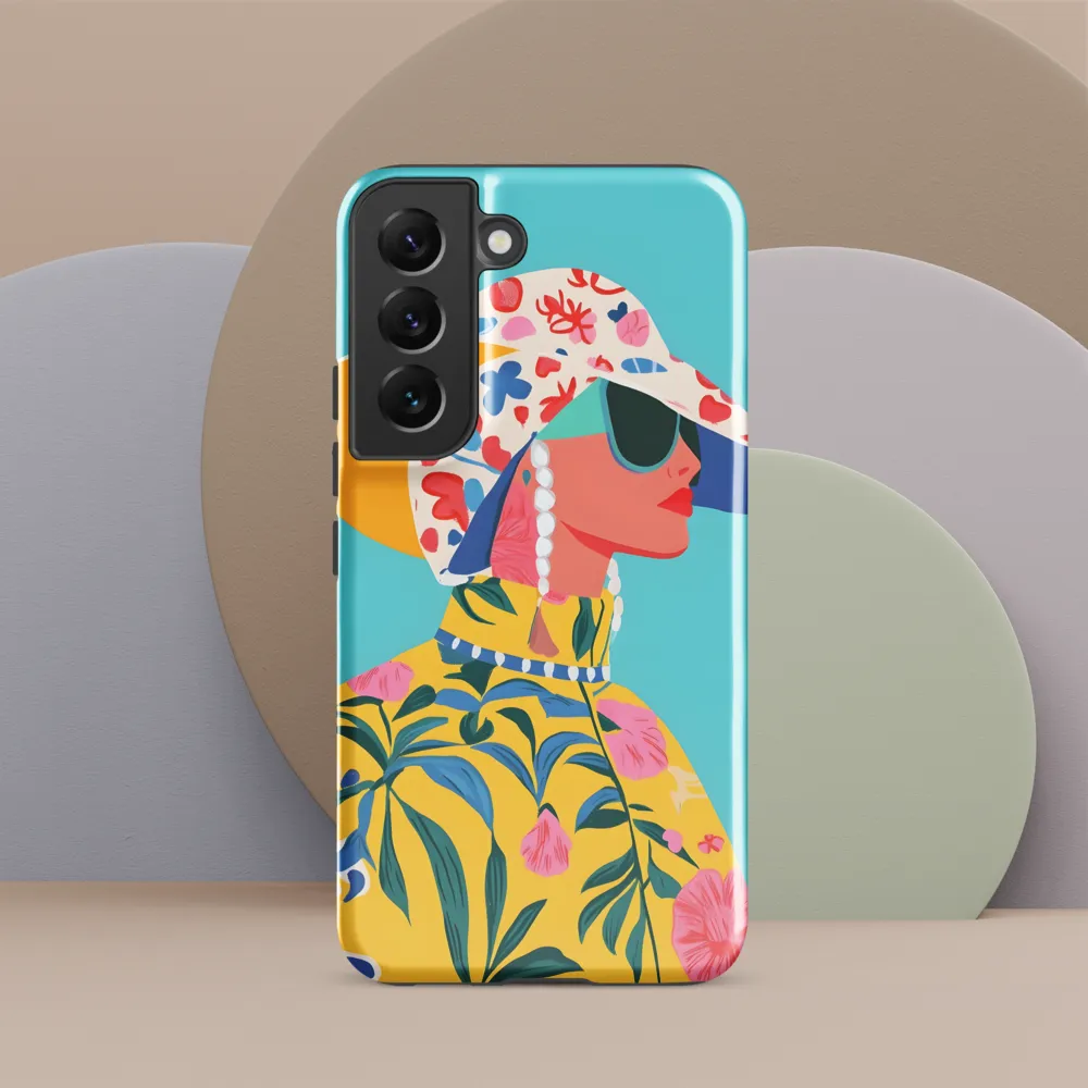 Tropical Confidence: A Fashion Portrait