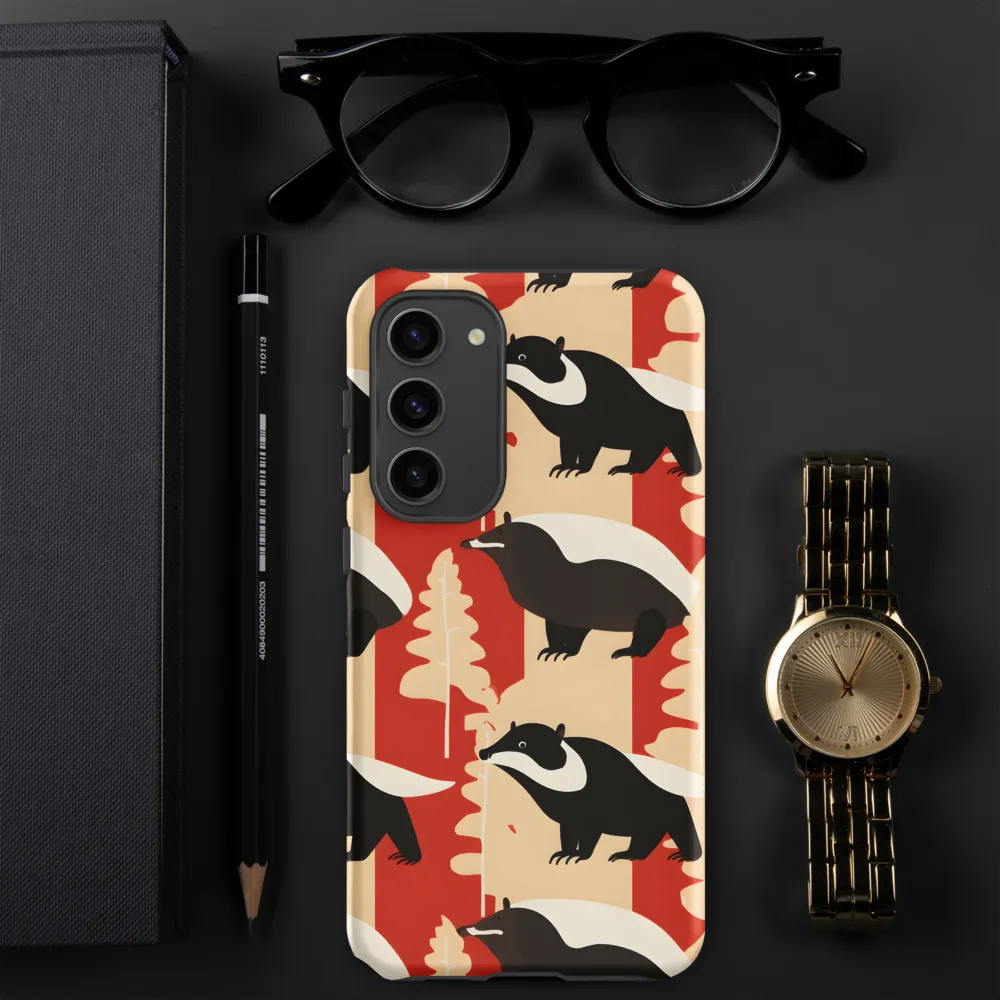 Wildlife Pattern: The Badger Tale