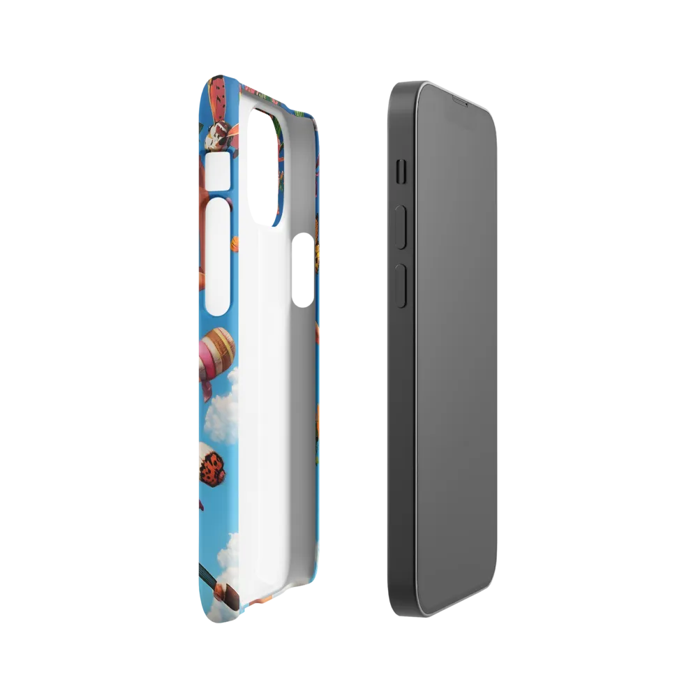Joyful Whimsy | Phone Case |  13 Mini | Snap Case | Matte